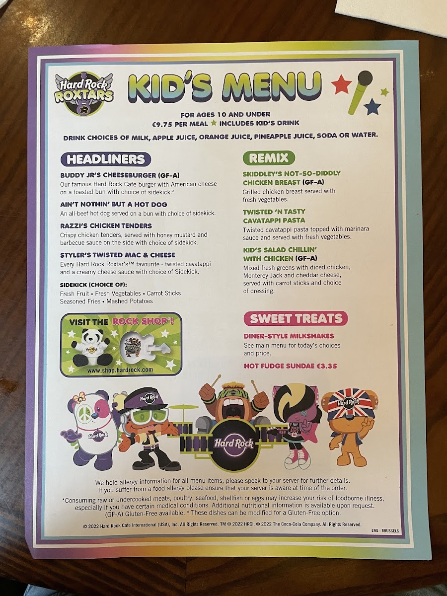 Menu Hard Rock Cafe-7